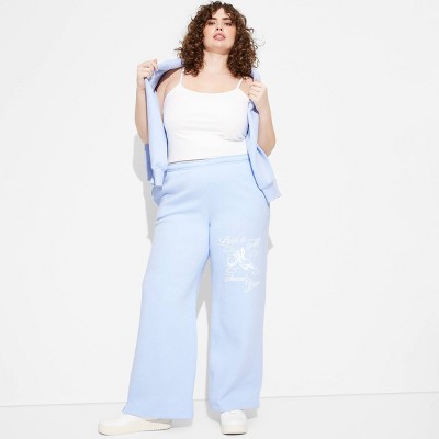 Women's High-Rise Straight Leg Sweatpants - Wild Fable™