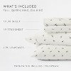 Christmas Holiday Soft Comfy 4 Piece Bed Sheet Set, Winter Prints - Becky Cameron - 4 of 4