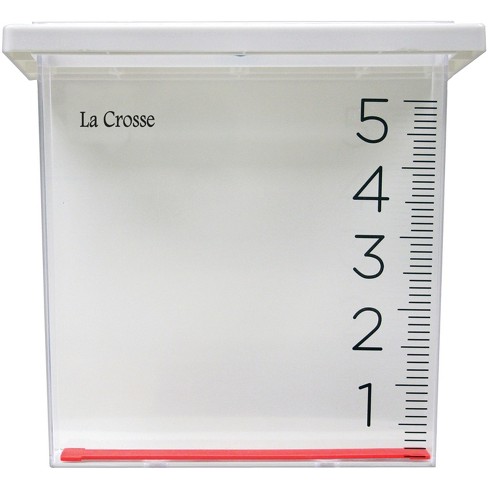 La Crosse Technology® Waterfall Rain Gauge in Clear - image 1 of 3