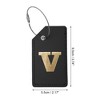 Unique Bargains Luggage Tag Black 1 Pc - 2 of 4