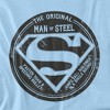 Superman Father's Day The Original Man Of Steel Adult T-Shirt - 2 of 4