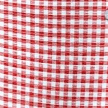 vivid red gingham