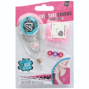 Anker Play Acade-Me Treasure Charm Bracelets Jewelry Craft Kit: Garnet Love (Pink) - 1 of 3