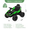 24V Kids Electric ATV,200W 4x4 Ride-on Car with Parent Remote Control, Metal Frame & 4 Shock Absorbers - 4 of 4