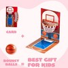 Joyfy 28 Packs Valentines Day Cards with Sports Toy Game  with Soccer Football Volleyball Basketball for  Kids Classroom Exchange - 4 of 4