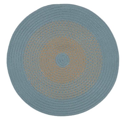 Colonial Mills Winterhold Round Area Rug - Blue 3X3
