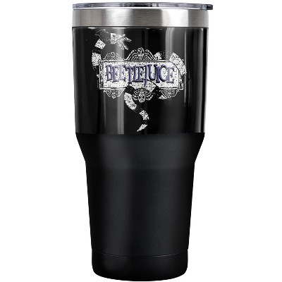 Beetlejuice Logo Steel Tumbler 30oz Coffee Travel Mug