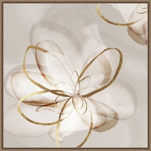 Amanti Art Transparent Beauty II (Floral) by Eva Watts Canvas Wall Art Print Framed 22 x 22-in. - 1 of 4