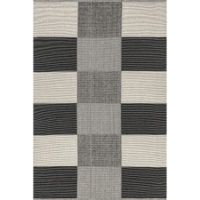 Nuloom Edita Modern Checkered Cotton Indoor Area Rug : Target