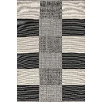 nuLOOM Edita Modern Checkered Cotton Area Rug