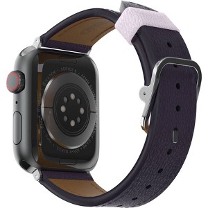 Otterbox Symmetry Series Cactus Leather Apple Watch Band 42/44/45mm - Plum Lux - 1 of 4