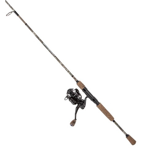 Handle rotation with reel of fishing rod, Stock Video