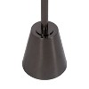 Kate and Laurel Tira Round Drink Table, 10x10x22, Pewter - 4 of 4