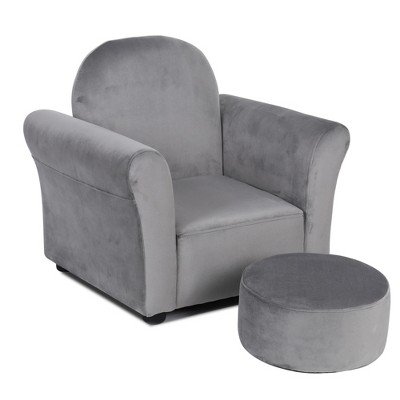 Kids Sofa Toddler Chair,Kids Armchair,Sofa Chair,Toddler Couch with Footstool, Upholstered Couch,Armrest Sofa Chair for Toddlers