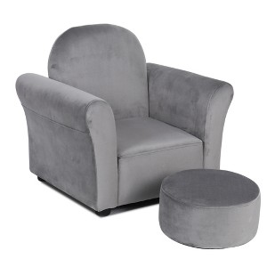 Kids Sofa Toddler Chair,Kids Armchair,Sofa Chair,Toddler Couch with Footstool, Upholstered Couch,Armrest Sofa Chair for Toddlers - 1 of 4
