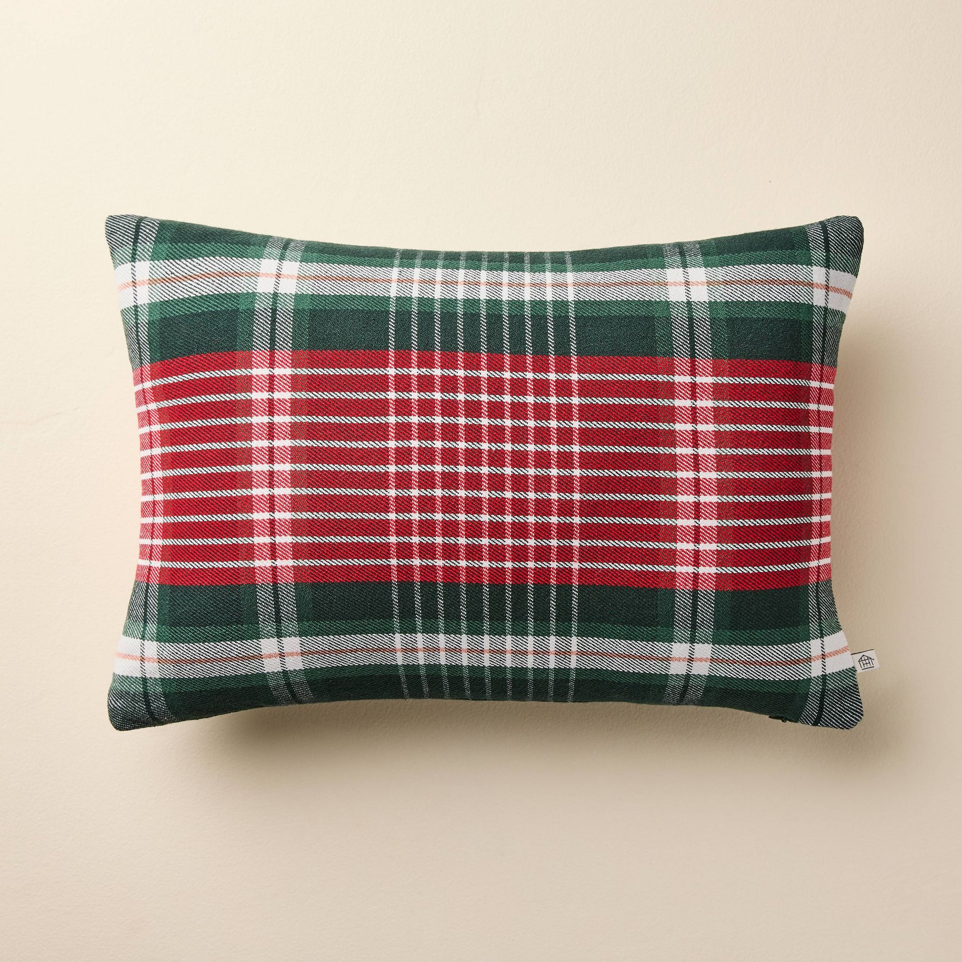 14"x20" Plaid Lumbar Toss Pillows - Hearth & Hand™ with Magnolia