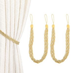 Unique Bargains Braided Polyester Elegant Design Durable Curtain Tiebacks - 1 of 4