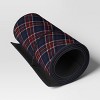 Christmas Roll Up Plaid Tree Collar Blue - Wondershop™ - 3 of 4