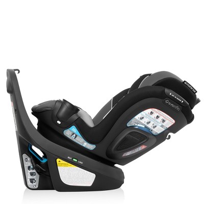 Evenflo Revolve 360 Slim 2-in-1 Rotational Convertible Car Seat - Canton Black