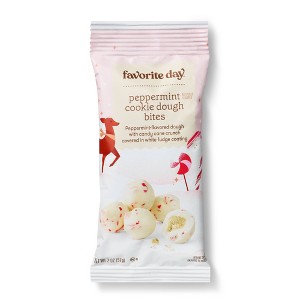 Christmas Peppermint Twist Cookie Dough Bites - 2oz - Favorite Day™ - 1 of 3