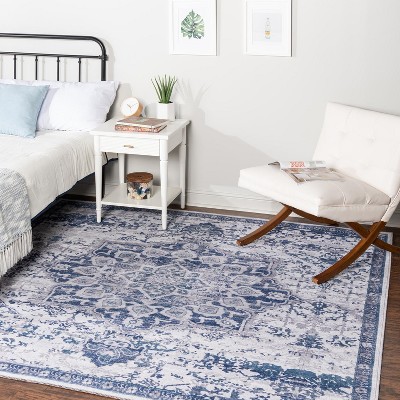 Unique Loom Renaissance Roma Border Washable Indoor Flatweave Woven Area Rug