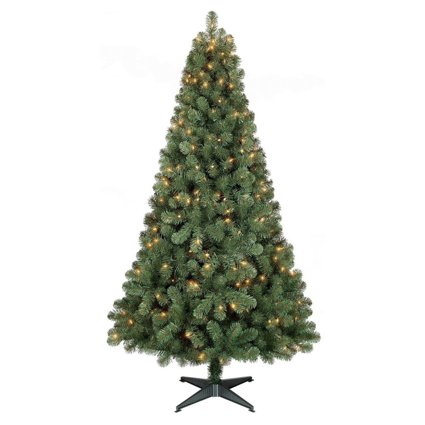 6ft Prelit Artificial Christmas Tree Alberta Spruce Clear Lights - Wondershopâ¢ - image 1 of 4