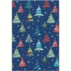 Washable Christmas Runner Rug, Soft Non-Slip Low Pile Carpet for Kitchen, Hallway, or Bedroom Festive Decor - 2 of 4