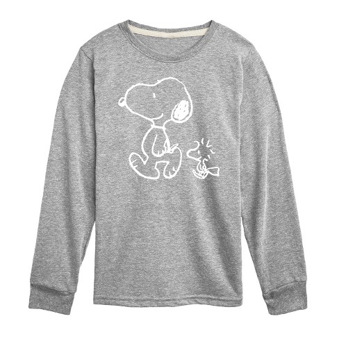 Boys' - Peanuts -  Long Sleeve Graphic T-Shirt - image 1 of 4