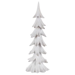 Gerson White Holiday Christmas Tree Table Decor 20 in. - Case of 6 - 1 of 1