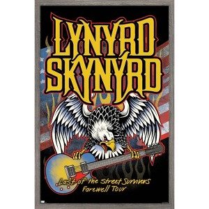 Trends International Lynyrd Skynyrd - Farewell Tour Framed Wall Poster Prints - 1 of 4