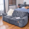 Hooseng Bean Bag Chair, Bean Bag Sofa with Tufted Soft Stuffed Filling, Big Bean Bag Chairs for Adults Oversized Beanbag Chair Lazy Sofa - 2 of 4