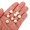 Unique Bargains Plastic Bulk Elegant DIY Crafts Jewelry Making Pearl Pendant 100 Pcs - 3 of 4