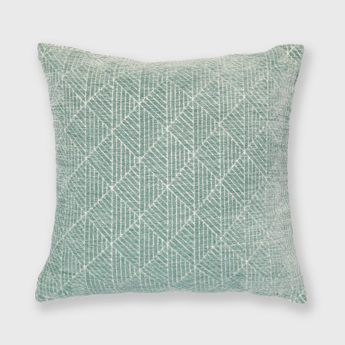 Four Square Geometric Throw Pillow