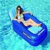 Swim Central Inflatable Swimming Pool Lounger with Ice Cooler - 64" - Blue - 2 of 4
