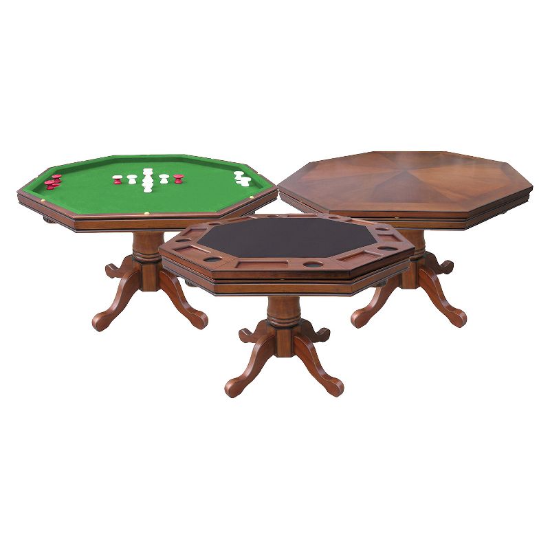 Hathaway Poker Table - Walnut, 1 of 6