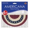 Beistle Americana Fabric Bunting, 4', (1/Pkg) Multicolored - 3 of 4
