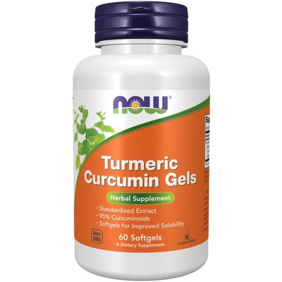 Turmeric Curcumin 450 mg by Now Foods  -  60 Softgel