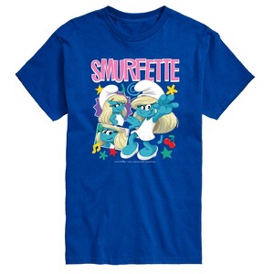Men's - Smurfs - Smurfette Short Sleeve Graphic T-Shirt - 1 of 3