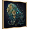 Amanti Art Floral Celestial Leo by Jake Fouracre Canvas Wall Art Print Framed - 2 of 4