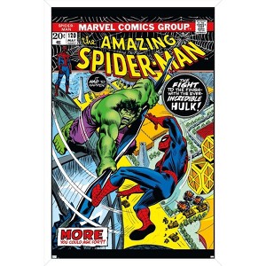 Trends International Marvel Comics - Amazing Spider-Man #120 Framed Wall Poster Prints - 1 of 4