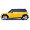 JuzToys Remote Control Car, 1:24 RC Car Mini Cooper Model 2.4G RC Car Cars Yellow - 2 of 4