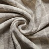 Americanflat 100% Cotton Throw Blanket for Couch - 50x60 -  Rustic Cream Throw Blanket for Bed, Sofa or Chair [Cream Beige Plaid] - 4 of 4