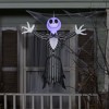 Nightmare Before Christmas Airblown Inflatable Hanging Jack Skellington w/Blinking Lights Disney, 4 ft Tall - 2 of 4