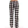 #followme Silky Fleece Printed Pajama Pants for Women - 3 of 3