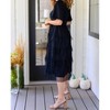 Women's Midnight Waltz Midi Dress - Polagram - 3 of 4