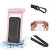 Unique Bargains Universal Mobile Waterproof Bag 4.53"x8.27" 2 Pcs - 3 of 4