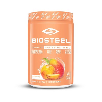 BioSteel Sport Hydration Powder Mix - Peach Mango - 11oz
