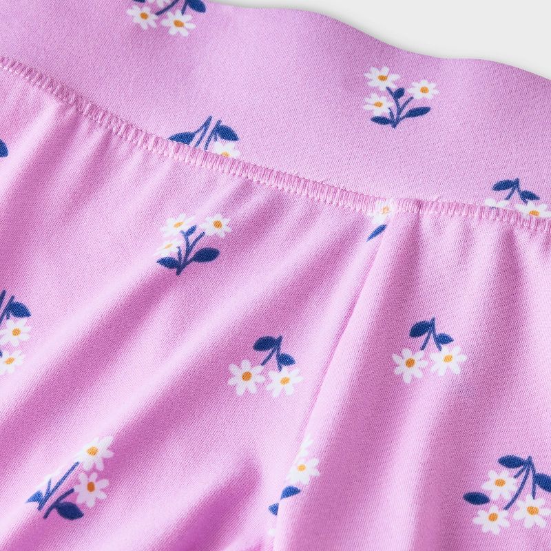 Girls' Bike Shorts Pajama Set - Cat & Jack™, 4 of 5