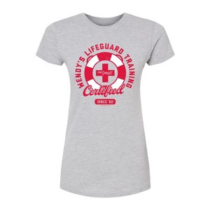 Women's - The Sandlot - Wendys Lifeguard Training Fitted Graphic T-Shirt - 1 of 3