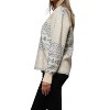 Women's V-Neck Christmas Sweater - Why Dress - 3 of 4
